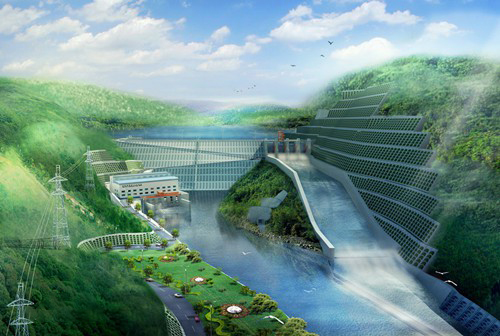 土默特右老挝南塔河1号水电站项目